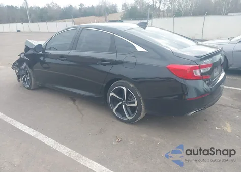 2019 Honda Accord Sport from USA, damaged, VIN 1HGCV1F33KA154898